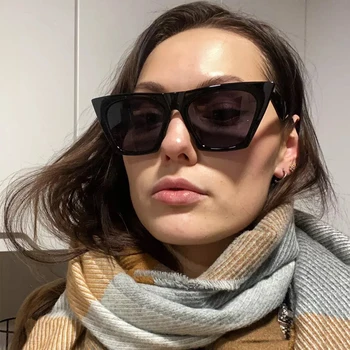 Ženské Retro slnečné Okuliare Ženy Móda Cat Eye Luxusné Slnečné Okuliare Classic Nakupovanie Lady Black Oculos De Sol UV400