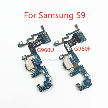 1pcs Pôvodného USB Nabíjanie Nabíjací Port Konektor Doku Flex Kábel Pre Samsung Galaxy S9 G960F G960U G960N G9600 Nahradiť Časť.